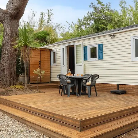 La Doucette, Mobil-home Climatisé Au Cœur Du Vignoble Et à 50m De La Сasa de vacaciones *