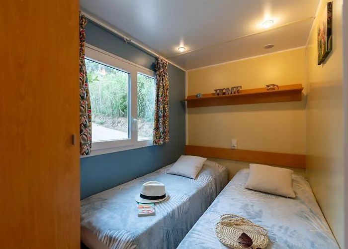 Casa vacanze La Doucette, Mobil-home Climatisé Au Cœur Du Vignoble Et à 50m De La Hyères